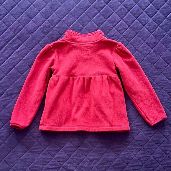 Old Navy Girls Red Fleece Sweatshirt - Picture 5 of 5